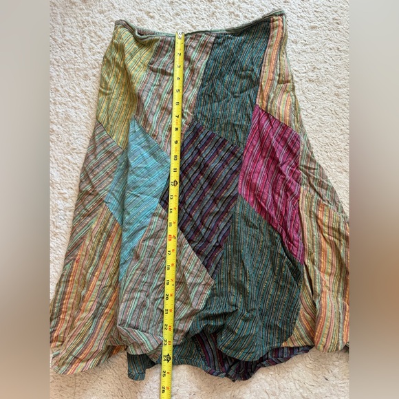 Avatar patchwork midi skirt - Picture 2 of 7